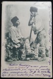 Carte Postala, Romania, doi tarani, 1912