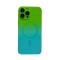 Husa De Protectie Pentru Iphone 14 Pro Max, Gradient Magnetic, CRISTALIS SALE&trade;, Antishock, Magsafe / Verde - Albastru
