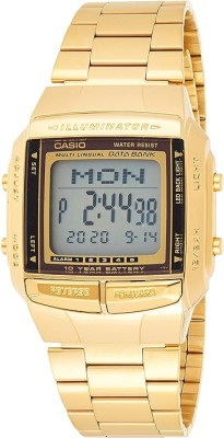 Ceas Casio, Vintage Edgy Databank DB-360G-9ADF - Marime universala foto