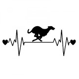 Cumpara ieftin Sticker Auto , zLove Dog, , Dragoste Neconditionata pentru Caini