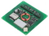 Cititor RFID 9-30V cu Antenă 100mm și Conectivitate Multipla