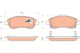 TRW GDB3445 COTEC set placute frana,frana disc