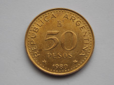 50 pesos 1980 ARGENTINA foto