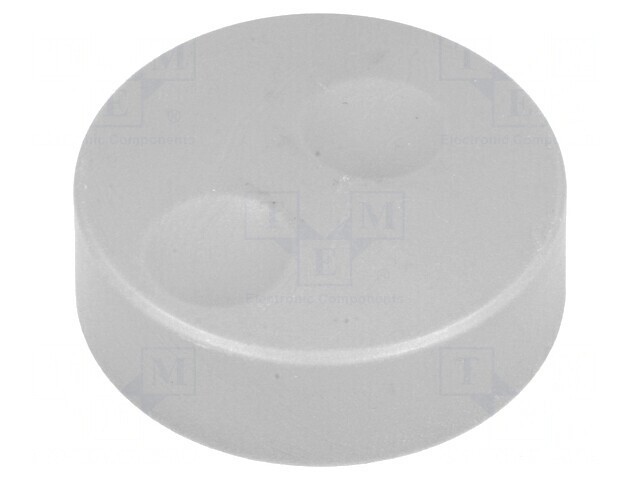 Buton rotativ plastic 6mm 39.6x13.5mm