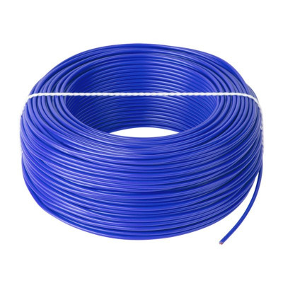 Cablu Conductor Cupru H05V-K 1X0.75, Rola 100 m, Albastru foto