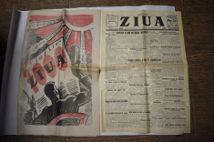 2x ziarul Ziua 1935 numar aniversar plus revista Liceul Saptamana Cartii Iasi foto