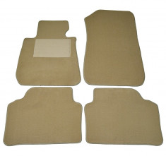 Covorase mocheta BMW Seria 3 E90 4 USI 2/2005-1/2012 Bej set de 4 bucati - BIT-840182E90BEIGE foto