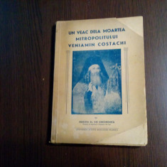 UN VEAC DELA MOARTEA MITROPOLITULUI VENIAMIN COSTACHI - Ilie Gheorghita - 1946