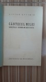 Cantecul milei, sonetele iubirilor defuncte - Victor Eftimiu