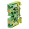 Terminal &Icirc;mbinare Șine 0.5-16mm2 1 Piste 2 Borne Galben-Verde