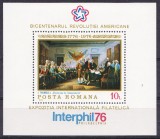 TSV % - 1976 LP 905 BICENTENARL REVOLUTIEI AMERICANE, COLITA DANT. MNH/** LUX