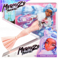 Papusa sirena Mermaze Mermaidz, Schellnelle, S1, 580829EUC