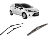 Set 3 stergatoare FORD FIESTA VI Van 2008-2017, pentru parbriz si luneta, Bosch Twin-Aerotwin Multi