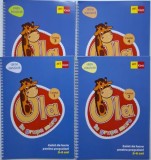 Ola in grupa mare, 4 volume. Caiet de lucru prescolari 5-6 ani. Exercitii educative