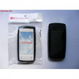 Husa Silicon S-Line Neagra pentru Nokia Lumia 500 - Protectie Premium