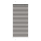 Cumpara ieftin Jaluzea plisata Antracit 65x100 cm Latime tesatura 64,4 cm