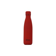 Termos tip sticla, interior inox, capacitate 500ml ZILAN, rosu / ZLN 0823