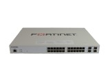 Switch Fortinet FS-124E-FPOE, 24 porturi RJ45 de 1 Gb, 4 porturi SFP de 1 Gb cu PoE+, gestionat