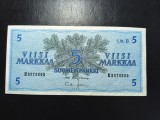 FINLANDA 5 MARKKAA 1963