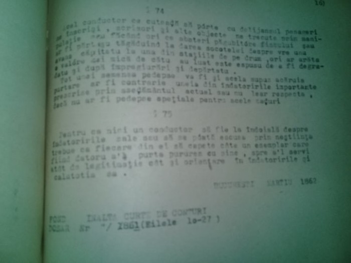 document vechi,regulament de serviciu pt.conductorii postali/postelor 1862