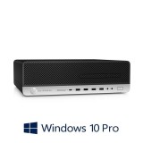Calculator HP EliteDesk 800 G3 SFF, i5-7500, 8GB DDR4, 256GB SSD, Win 10 Pro