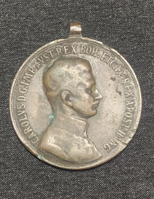 Medalie Carolus D.G.IMP.AUST.REX.BOH.ETC.ET.REX foto