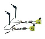 Set 2 swingere cu tija, contragreutate si mufa jack pentru conectare la senzori