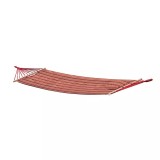 Cumpara ieftin Hamac cu bare de lemn si perna 100/80 x 200 cm
