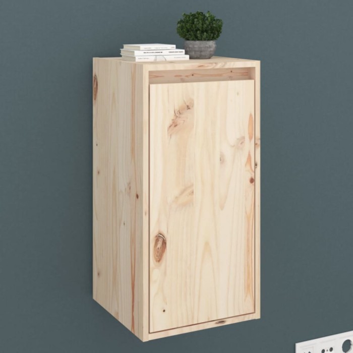 Gossi dulap de perete, 30x30x60 cm, lemn masiv de pin