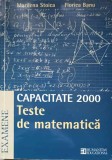 CAPACITATE 2000. TESTE DE MATEMATICA-FLORICA BANU, MARILENA STOICA-338226