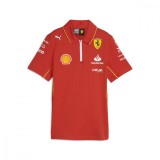 Ferrari tricou polo de damă Driver red F1 Team 2024 - XL, Puma