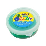 Plastilina iClay Enjoy-verde,18 grame