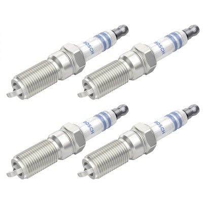 Set 4 bujii scanteie Bosch pentru Ford Mondeo IV, Mazda 3, 5, 6, MX-5 III foto
