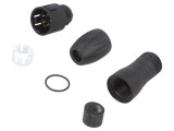 Conector Circular Mufă Tată 5 PIN Snap-in