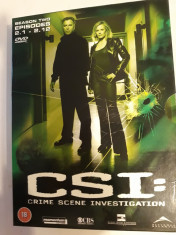 CSI:Crime Scene Investigation - season two - DVD foto