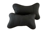 Set 2 perne de călătorie, piele ecologică, negru, 26x17x8 cm