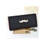 Cumpara ieftin Portofel Dama / Clutch / Plic Moustache Mustata - Negru, Marime universala