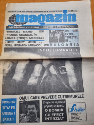 ziarul magazin 22 septembrie 1994 foto