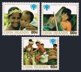 Insulele Cook 1979 - Anul International al Copilului, UNICEF, serie neuzata