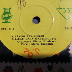 Maria Ciobanu - Raritate (EPC684/Electrecord) - Vinil/format mic - 33 rpm/VG