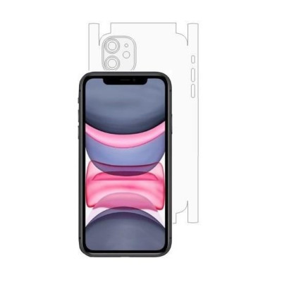 Folie Spate Pentru Apple iPhone 11 - AntiSock Ultrarezistenta Autoregenerabila UHD Invizibila foto