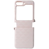 Husa flip Dux Ducis Fitt Series roz deschis pentru Samsung Galaxy Z Flip6