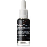 Carbon Theory Charcoal, Tea Tree Oil &amp; Vitamin E ser de noapte pentru regenerarea pielii cu efect de revitalizare pentru pielea problematica 30 ml