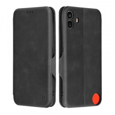Husa pentru Nothing CMF Phone 1, Techsuit, Safe Wallet Plus, Neagra foto