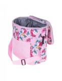 Geanta Termoizolanta pentru Picnic sau Plaja capacitate 11l Roz cu flori