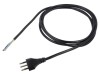 Cablu Alimentare Qualtek Electronics 3x1mm2 2.5m 10A Mufa SEV-1011 (J) Elvetia Cod 377003-E01
