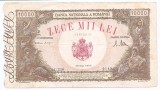 Romania 10000 1946 - Banca Națională a Rom&acirc;niei, 55202149, P-57