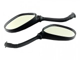 Oglinzi Moto Negre M10 Revo - Filet Exterior, Carcasa Plastic, Durabile
