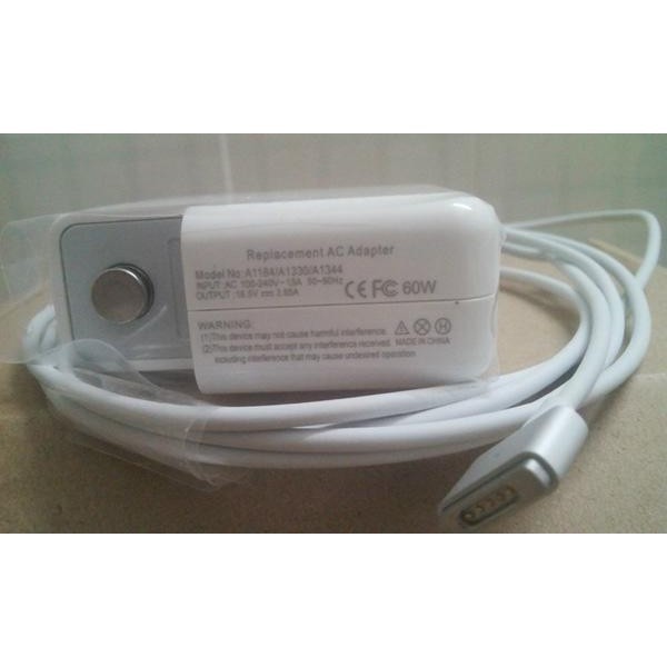 Incarcator Compatibil Apple MagSafe 1 60W 16.5V/3.65A MAGSAFE1 A1278 /  A1181 / A1342 / A1344 | Okazii.ro