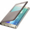 Pachet Folie Sticla + Husa Originala Samsung S6 edge+ G928 S-View EF-CG928PSEGWW